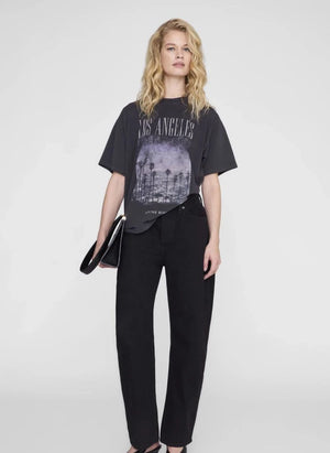 Anine Bing - Cade Los Angeles T-Shirt | Schwarz