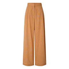 Sessùn - Hose Provencia aus gestreifter Baumwolle | Orange