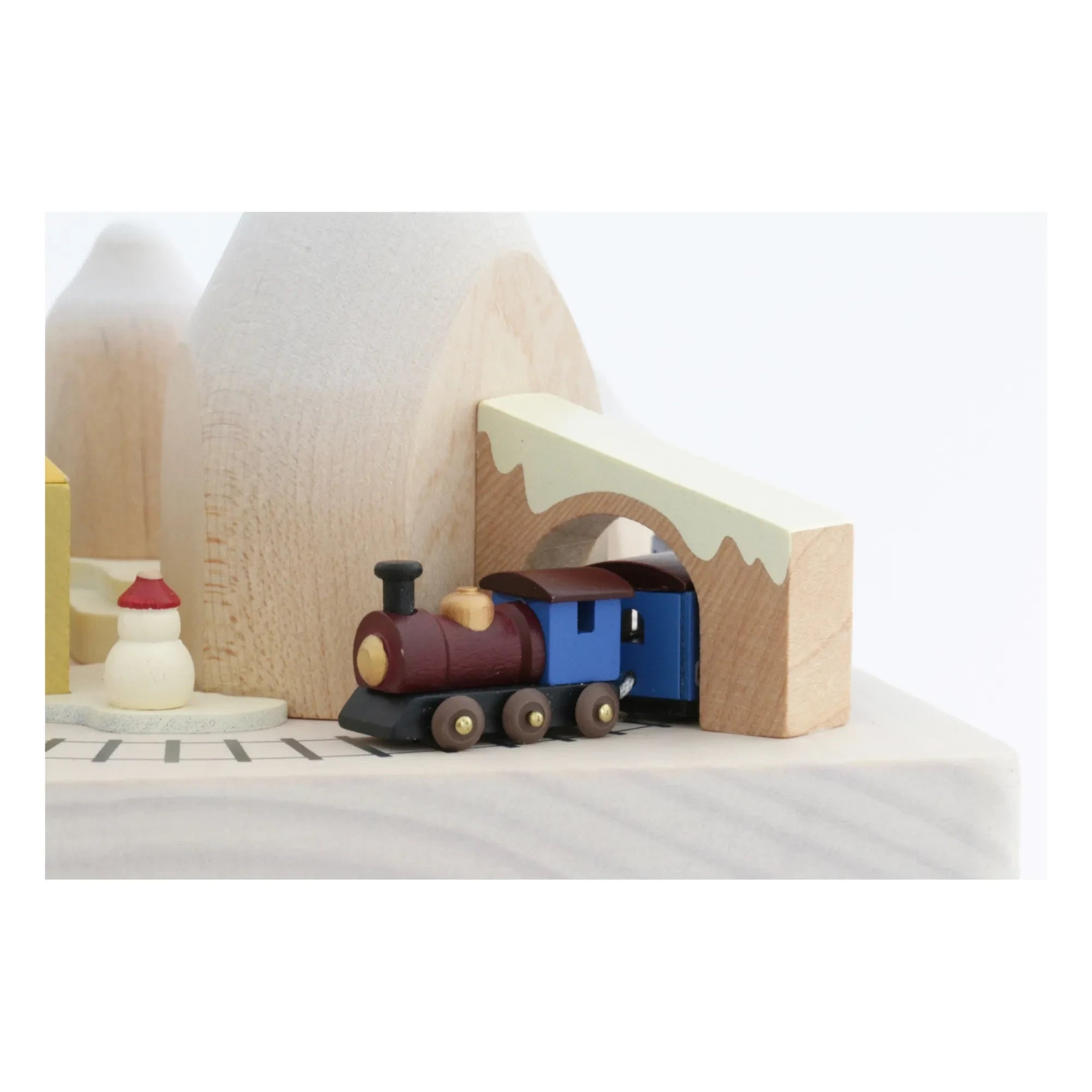 Wooderful life - Winterzug Holz-Spieluhr