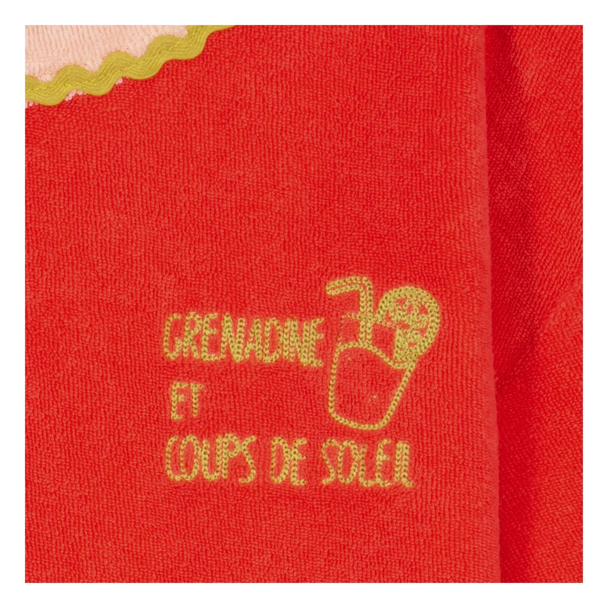 Bonton - Livia Frottee-T-Shirt | Rot