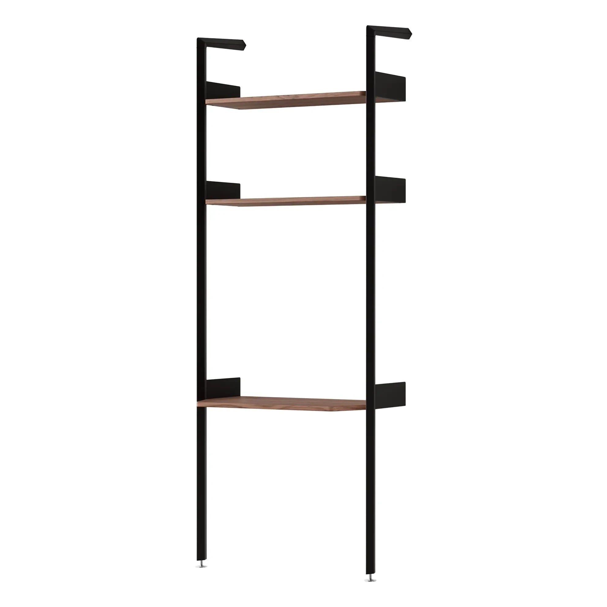 & Tradition - Rombe IF2 Nussbaum Regal und Schreibtisch | Anthrazit