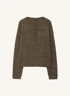 Cordera - Merinowolle und Bio-Baumwollpullover | Braun