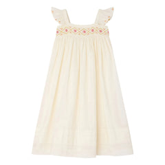 Bonpoint - Laora Kleid aus Bio-Baumwolle | Ecru