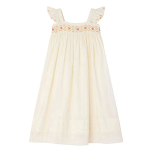 Bonpoint - Laora Kleid aus Bio-Baumwolle | Ecru
