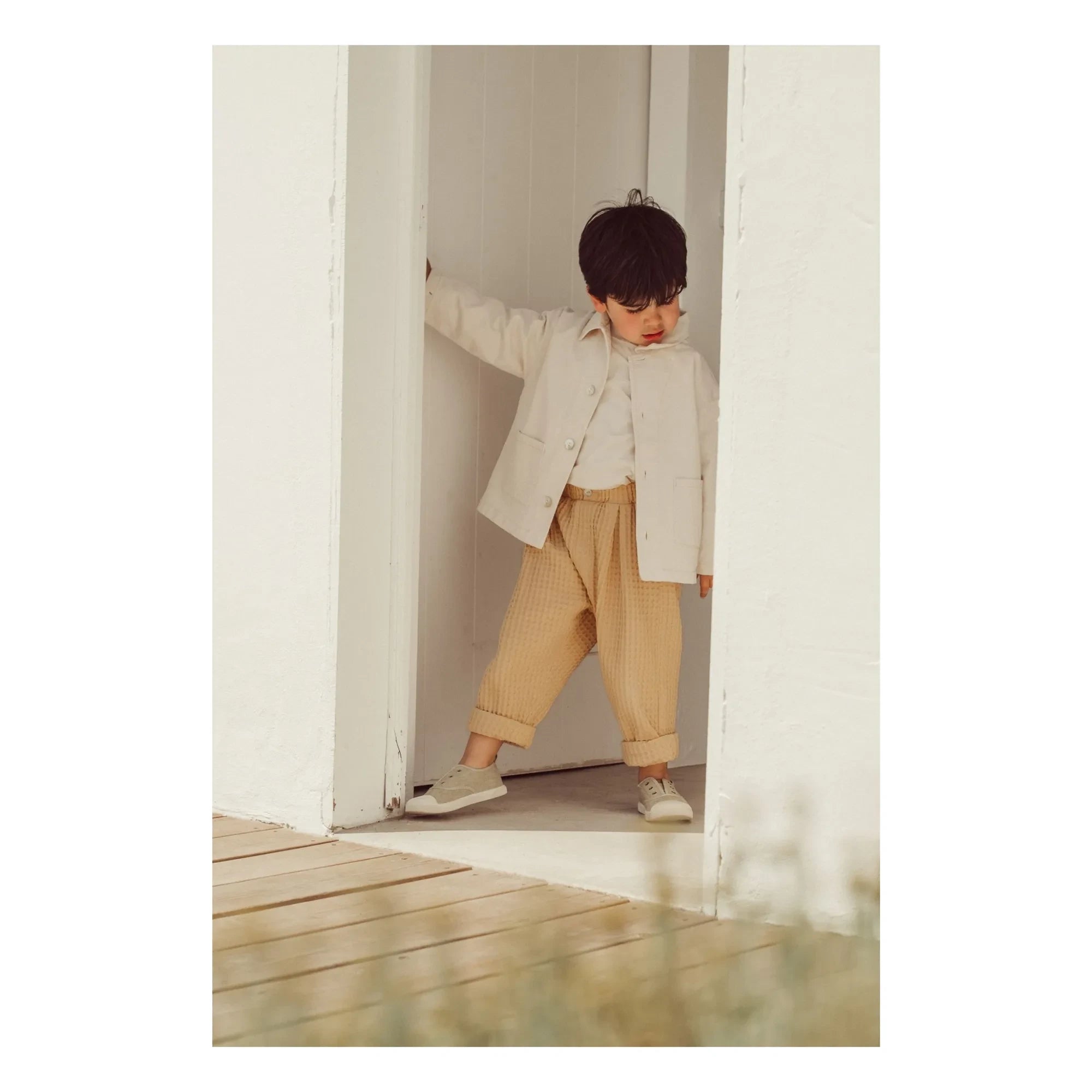 THE LiTTLE POETS - Carrotte Camões Waffelhose | Senf