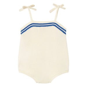 Tinycottons - Gerafftes Body-Top | Weiß