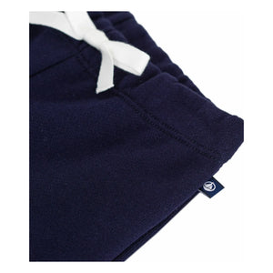 Petit Bateau - Jogginghose mit elastischem Bund Uni | Marineblau