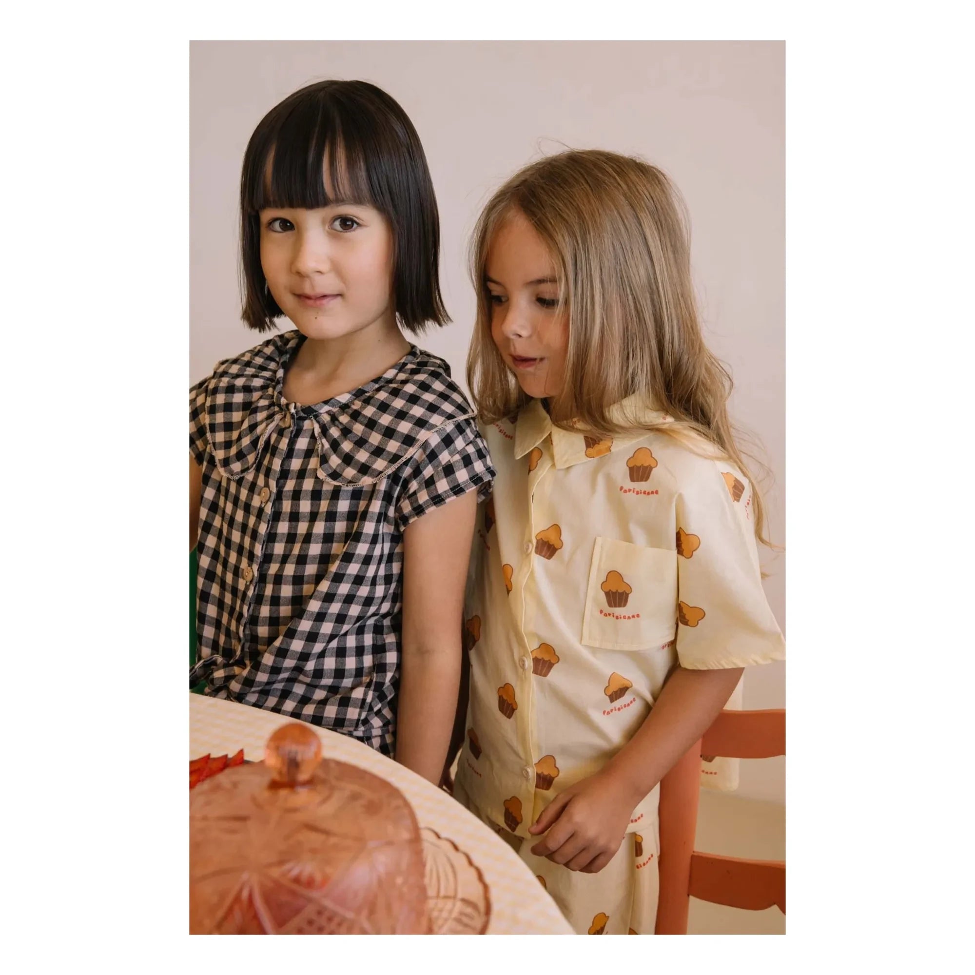 Studio Bohème - Voile Brioches Bio-Baumwollhemd | Hellgelb