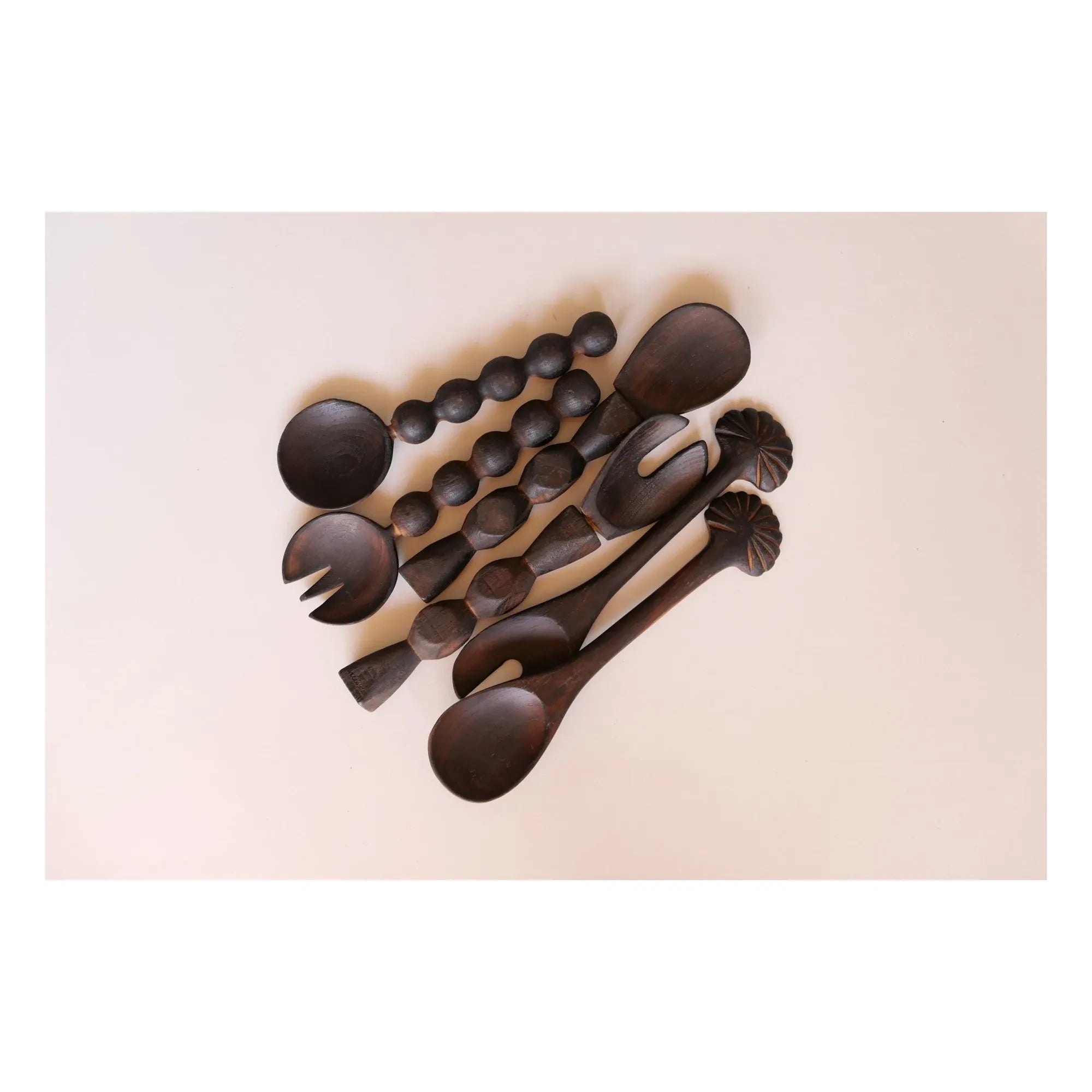 Woodmata - Teakholz-Salatservierset | Teak