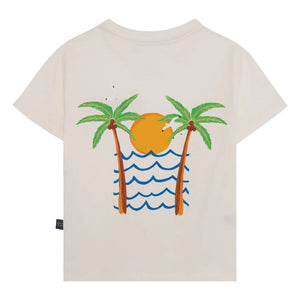 Pepita & Me - Isla Bonita Bedrucktes T-Shirt | Weiß