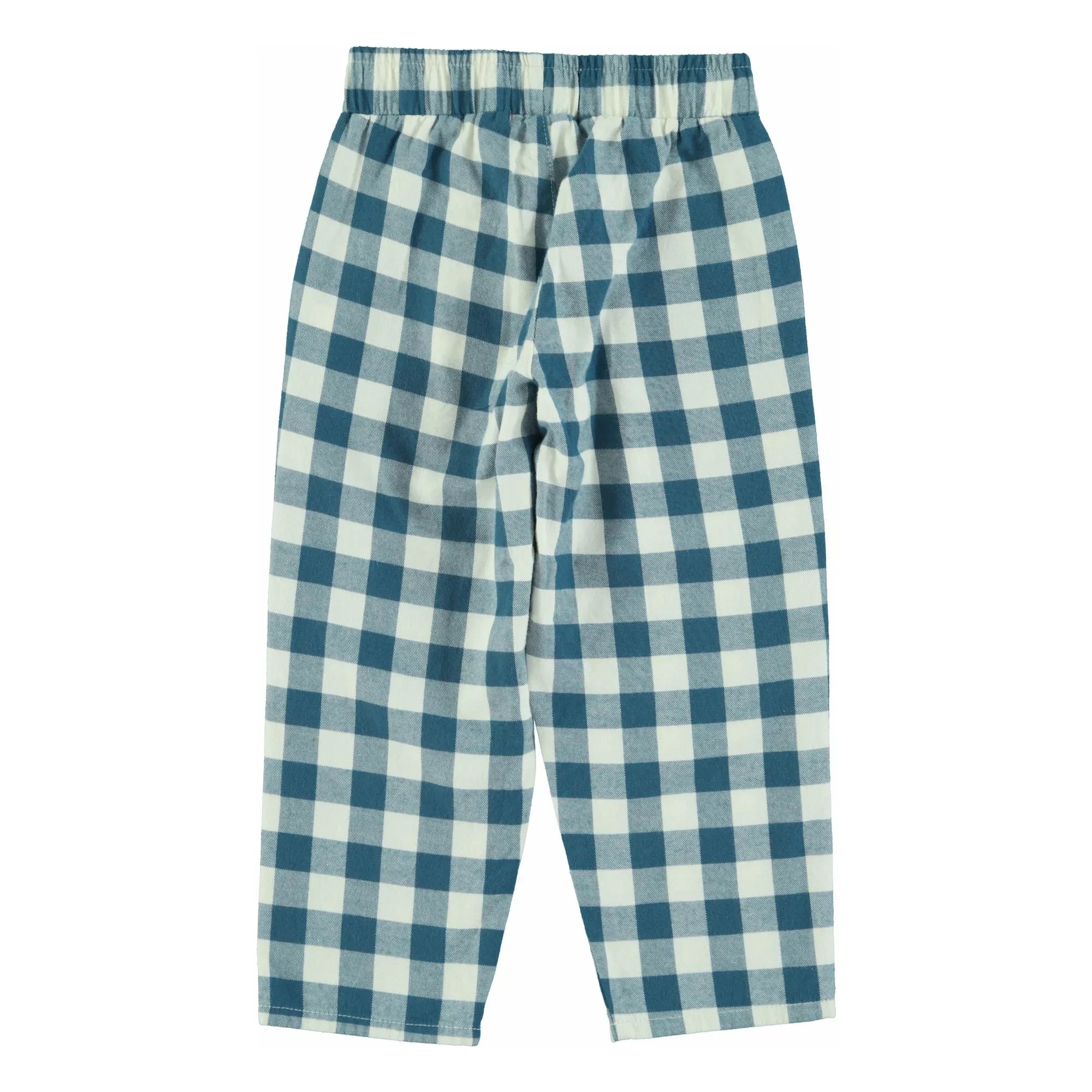 Piupiuchick - Bio-Baumwoll-Carreaux-Hose | Blau