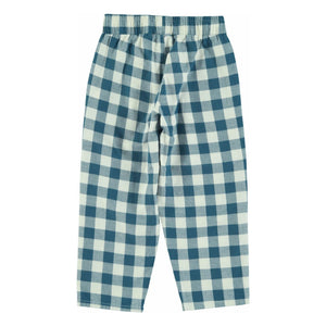 Piupiuchick - Bio-Baumwoll-Carreaux-Hose | Blau