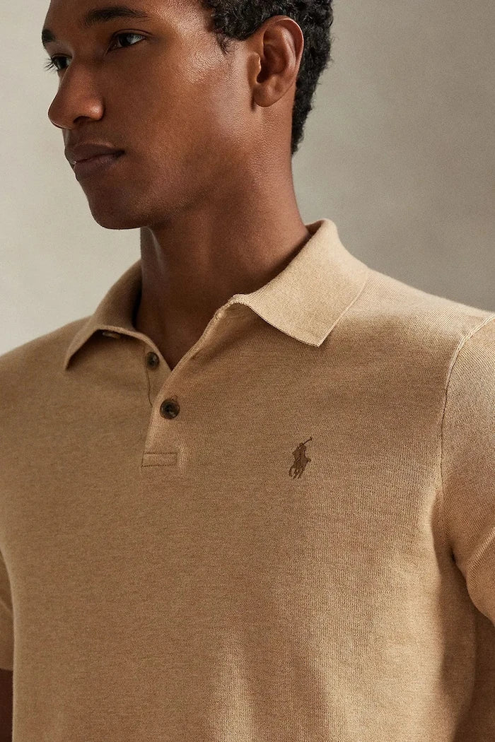 Polo Ralph Lauren Erkek Pamuk Kısa Kollu Kazak