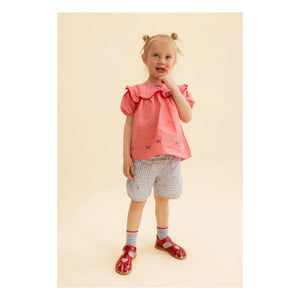 Flöss - Millie Vichy Shorts | Hellblau