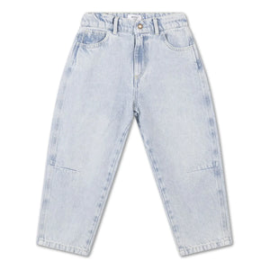 Repose AMS – Barrel Jeans aus Bio-Baumwolle | Hellblau