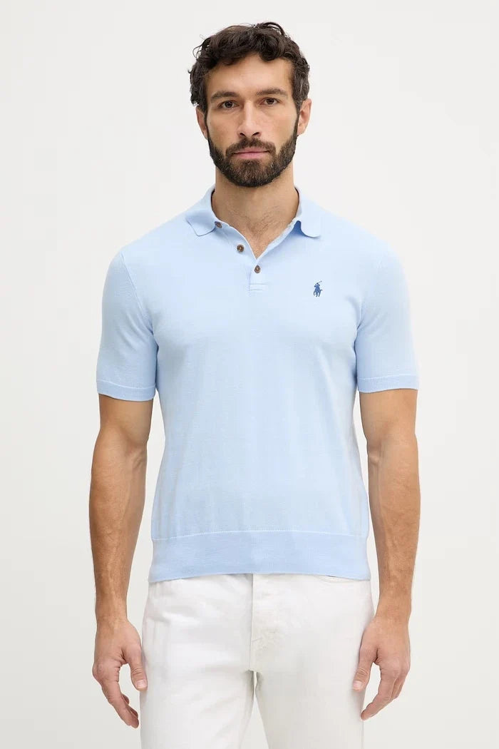 Polo Ralph Lauren Erkek Pamuk Kısa Kollu Kazak