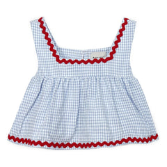 Mipounet - Top Sylvie Vichy | Hellblau