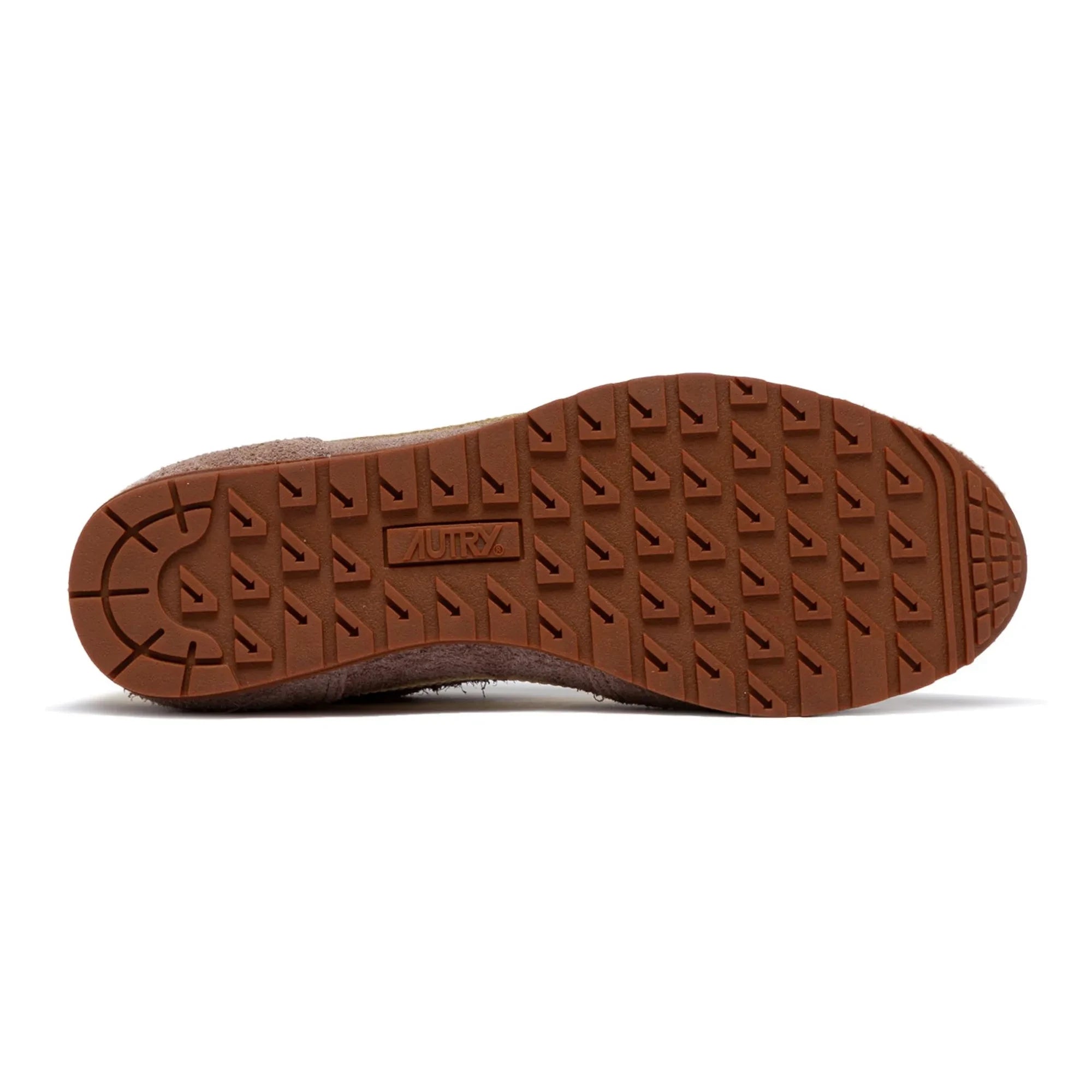 Autry - Windspin Low Zweifarbiger Wildleder- und Leder-Basketballschuh | Puderrosa