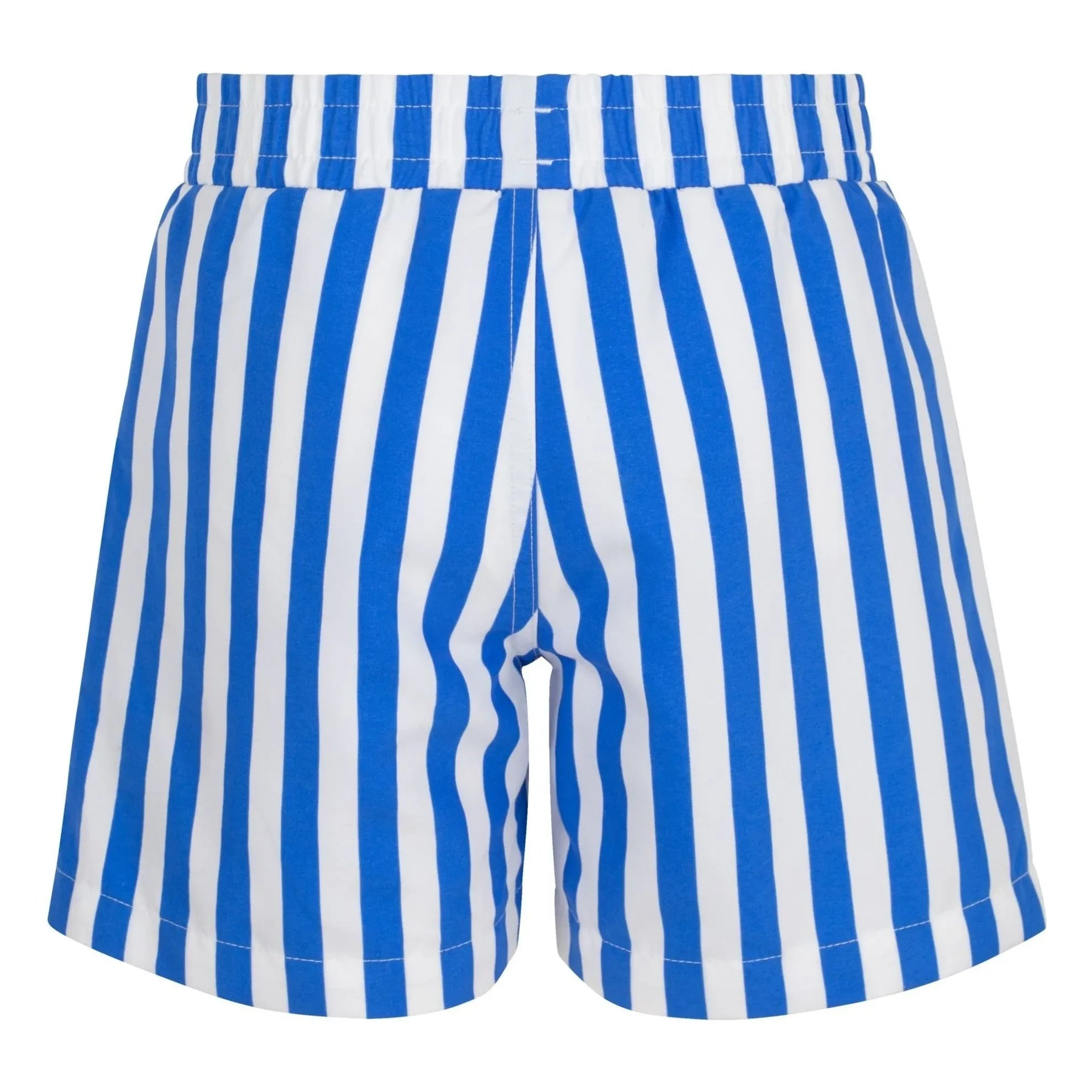 Petit Bateau - Geri Dönüştürülmüş Lif Çizgili Mayo Şortu | Mavi