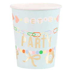 Meri Meri - Charm Party Becher - 8er Set