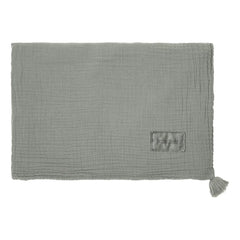 Nobodinoz - Wabi-Sabi Decke | Graublau