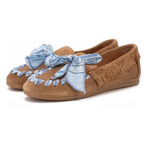 Toral - Dalma Bootsschuh aus Wildleder | Dunkelsand