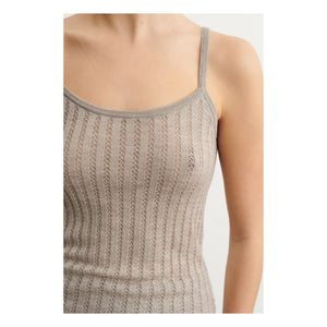 FUB - Merinowolle Unterhemd - Damenkollektion | Beige