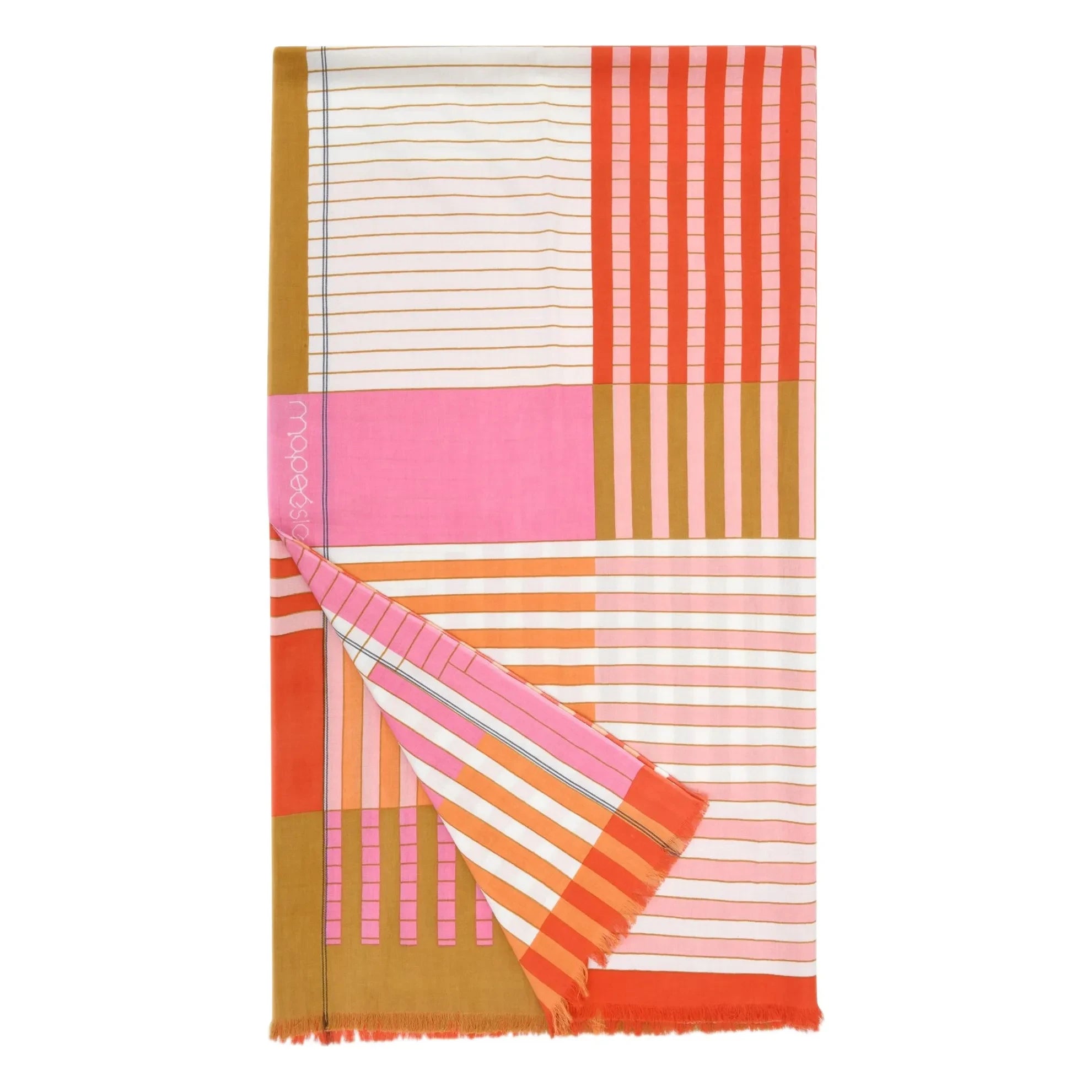 Mapoésie - Riviera Strandhandtuch | Rosa