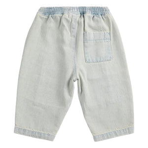 Bobo Choses - Gewaschene Bio-Baumwolljeans | Hellblau