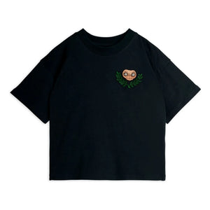 Mini Rodini - E.T. T-Shirt Bio-Baumwolle | Schwarz
