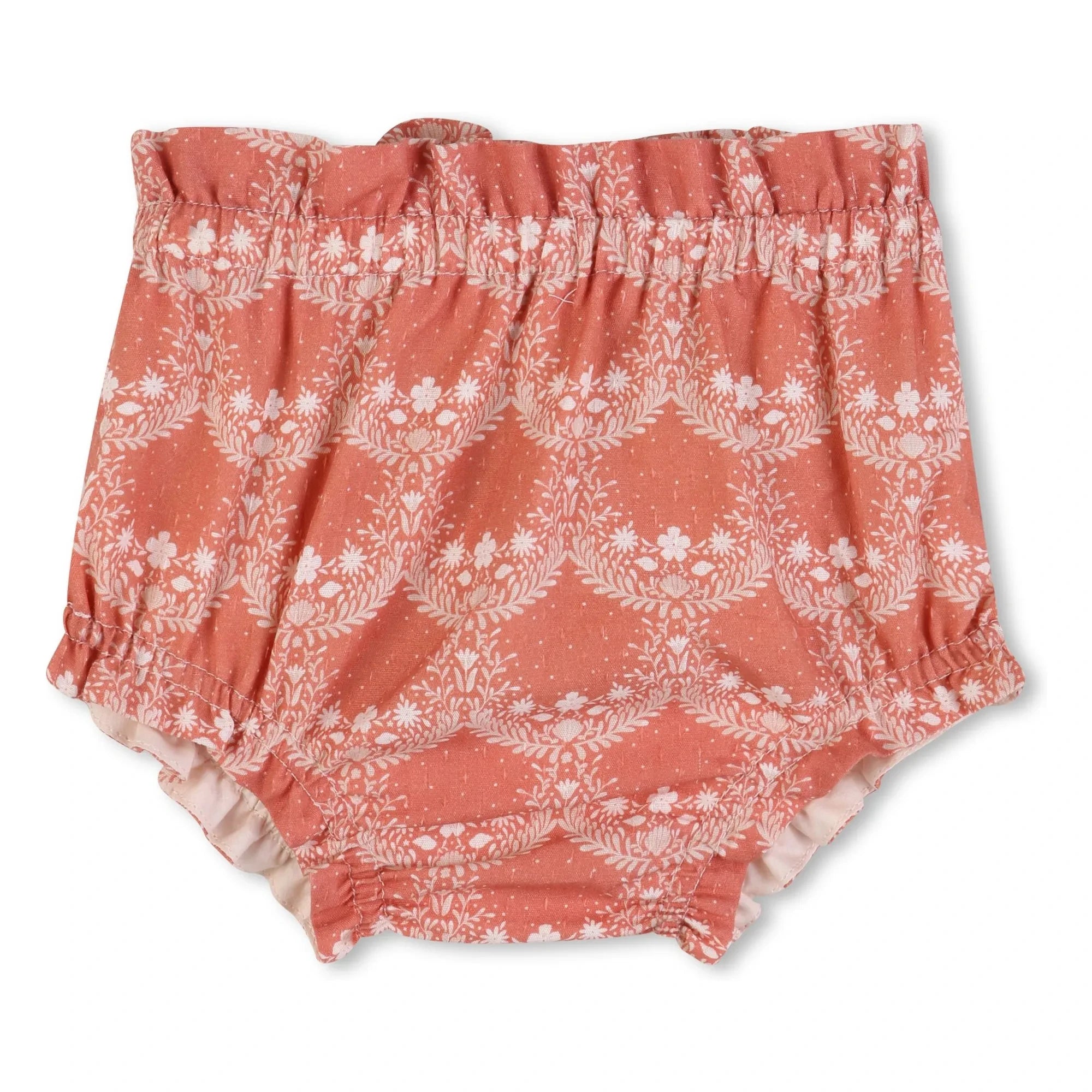 Chloé - Bio-Baumwoll-Oberteil und Bloomer-Set | Pfirsich