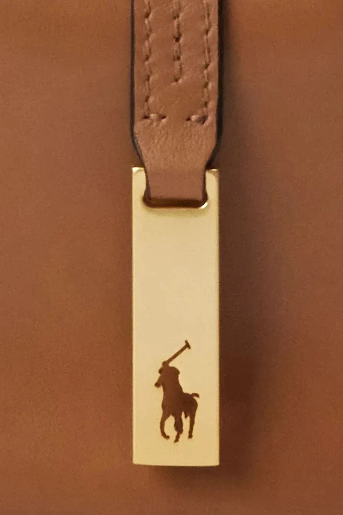 Polo Ralph Lauren Kadın Kroasan Deri Çanta