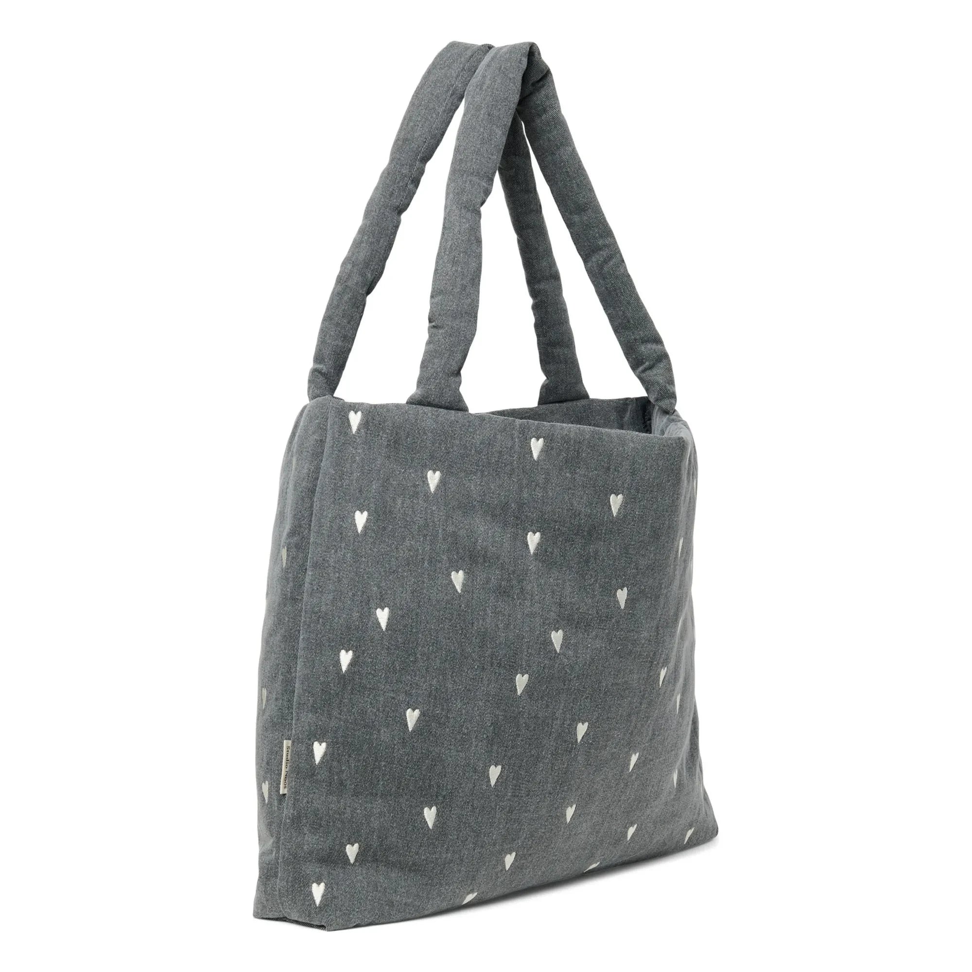 Studio Noos - Hearts Wickeltasche | Grau