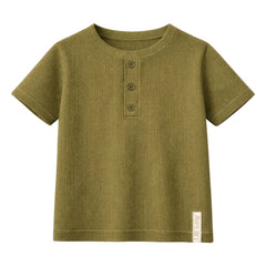 Lililotte – Jersey T-Shirt Téo Bio-Baumwolle | Olive