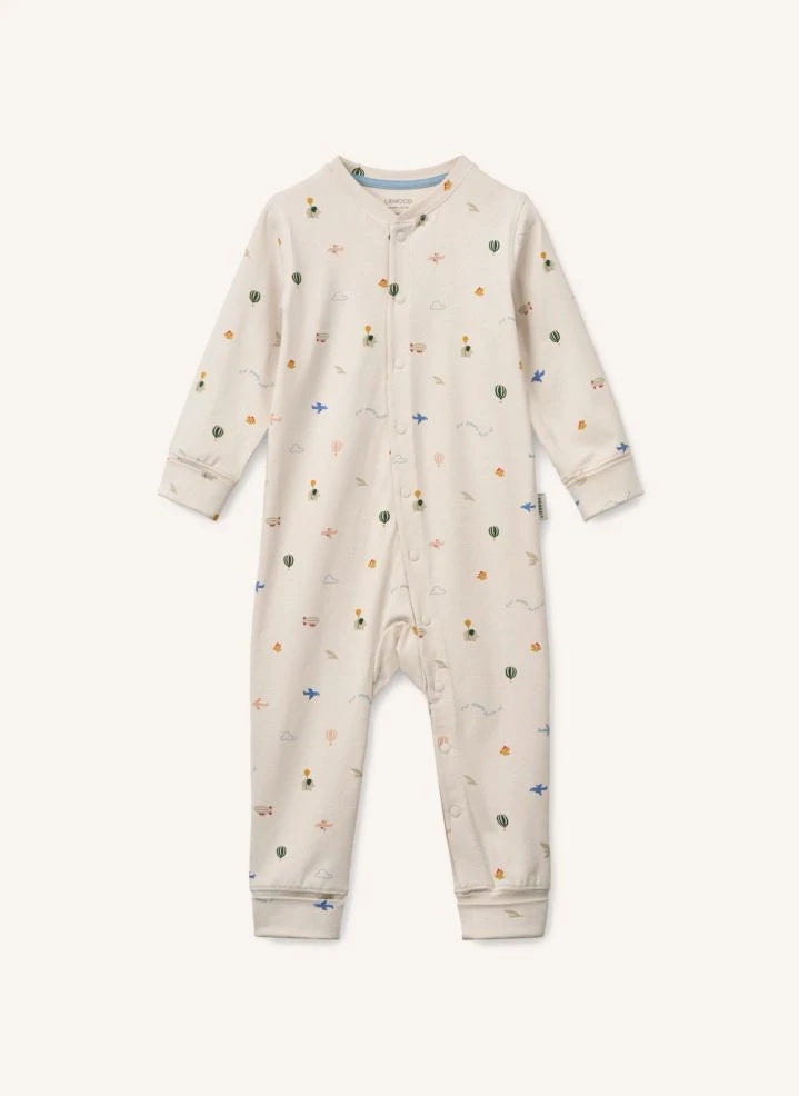 Liewood - Birk organische Baumwollpyjama | Sand