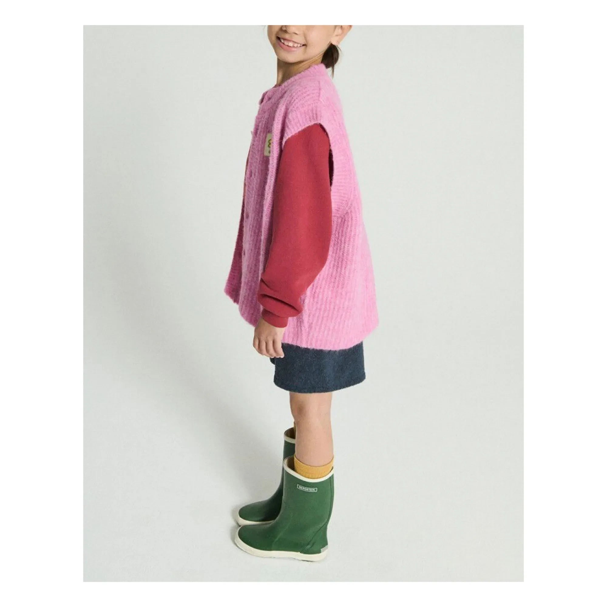 American Vintage - East Alpaka ärmellose Weste | Rosa