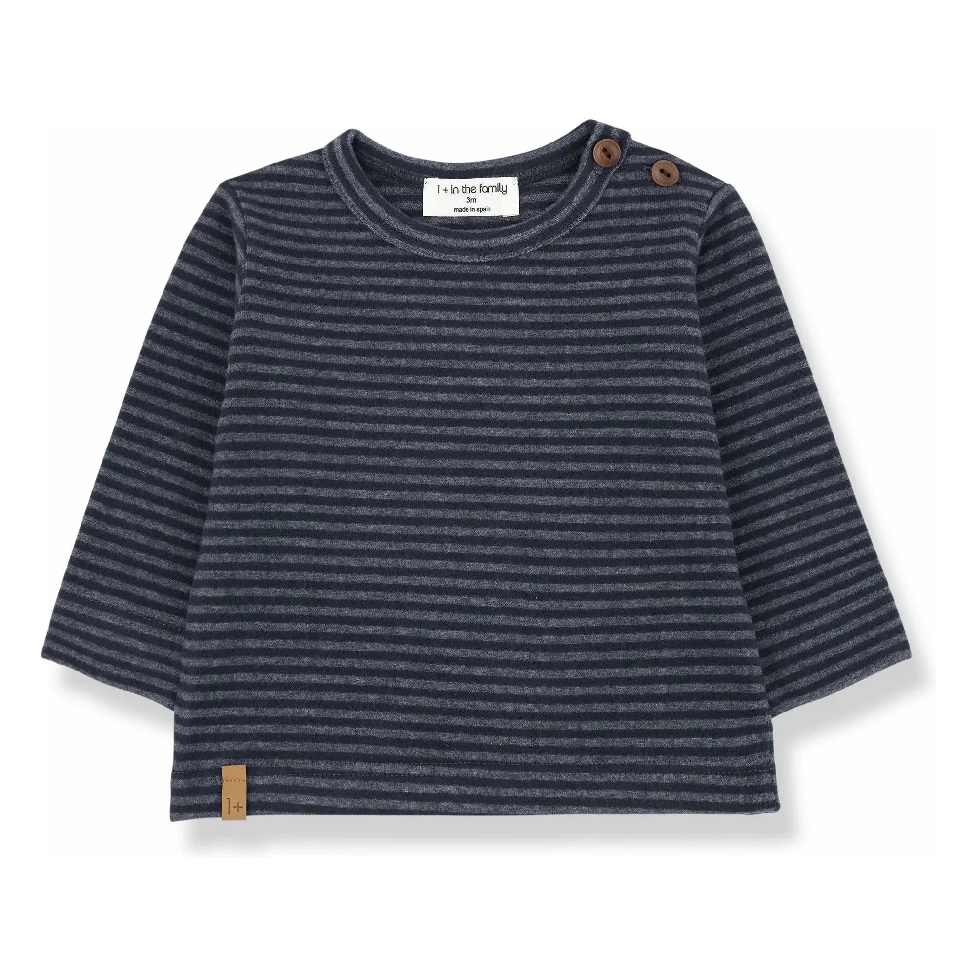 1+ in the family - Olaf T-Shirt | Blau gesprenkelt