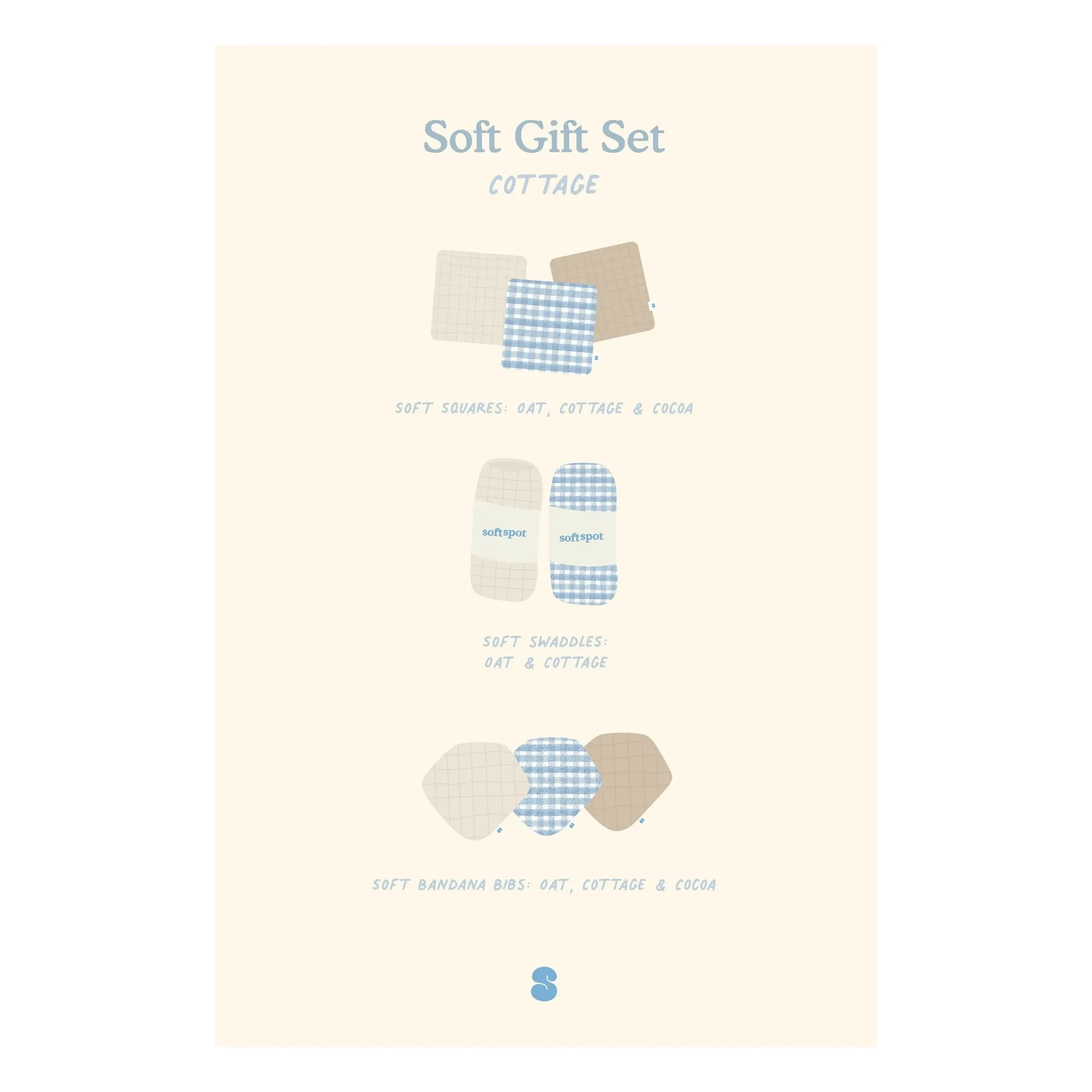 Soft Spot – Cottage Geburtsset | Blue