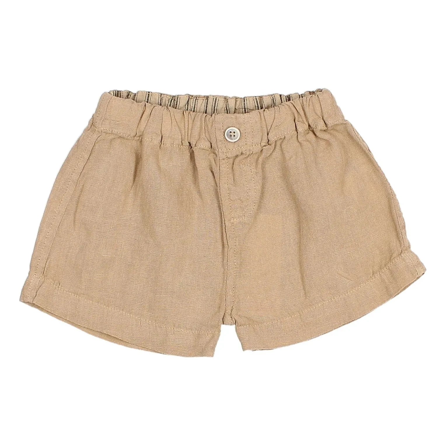 Búho – Leinenshorts | Beige