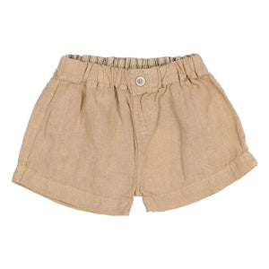 Búho – Leinenshorts | Beige