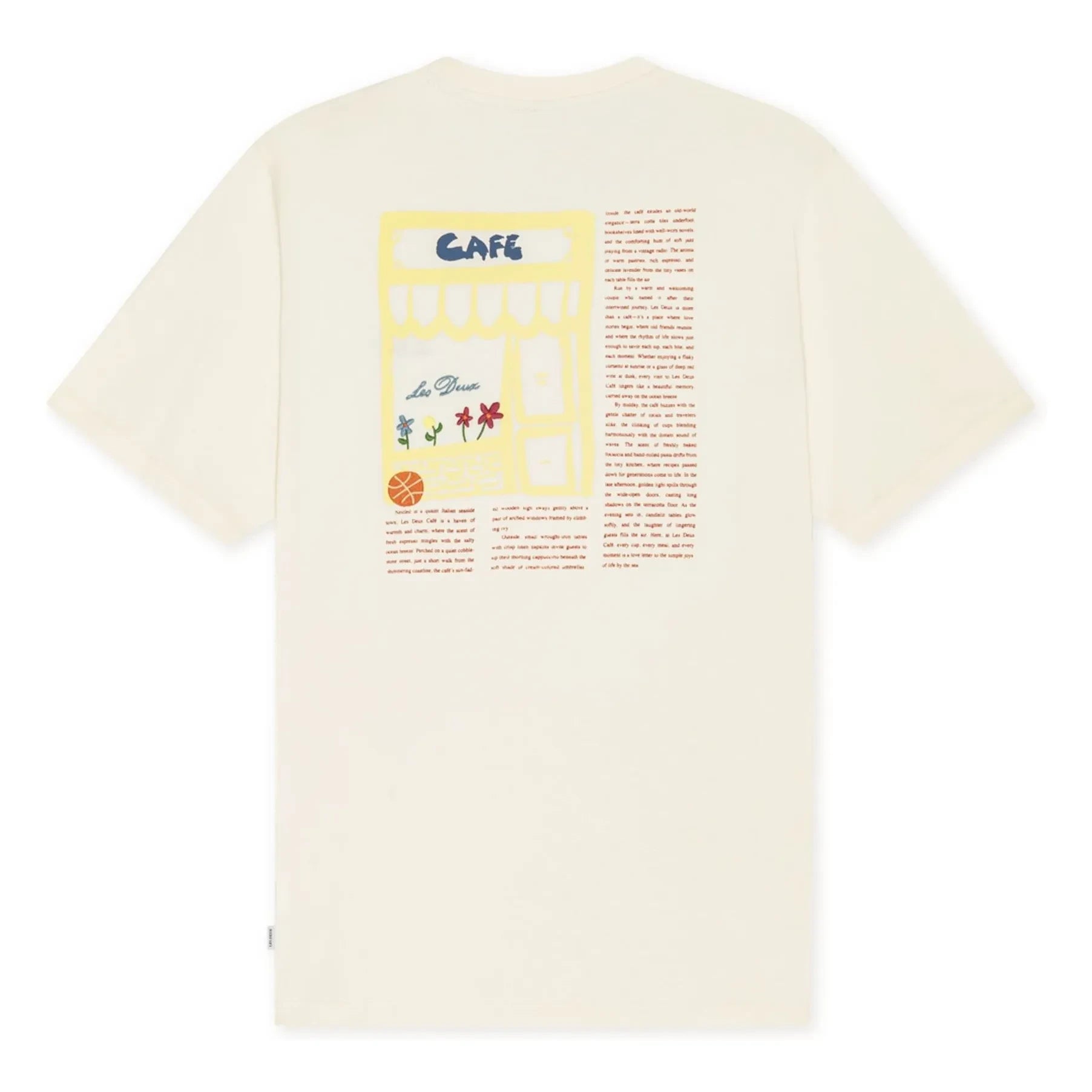 Les Deux - Café T-Shirt | Elfenbein