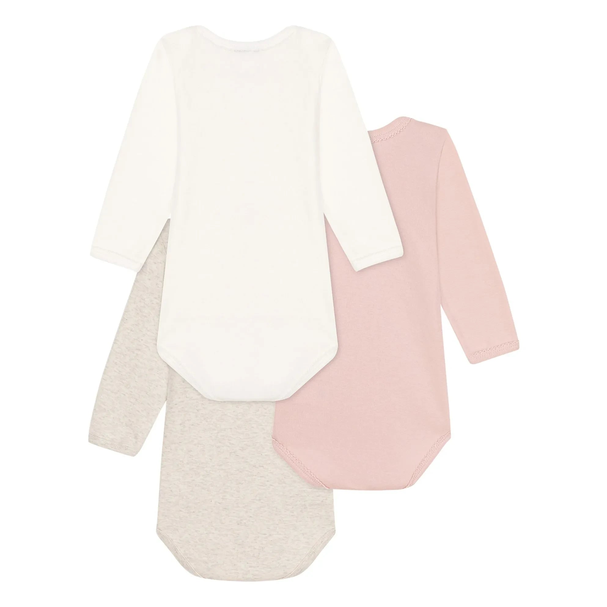 Petit Bateau - 3er-Pack Körperknoten | Rosa