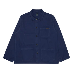Nudie Jeans - Buddy Chore Fischgrätjacke | Marineblau
