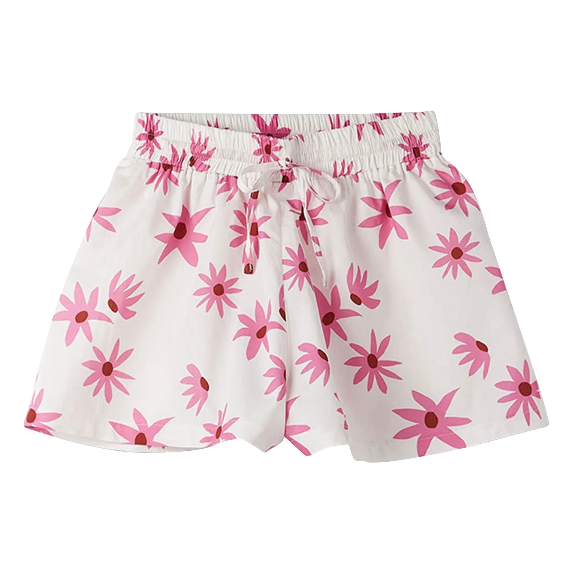 Fabula - Daisy Shorts mit Schnürung | Weiß