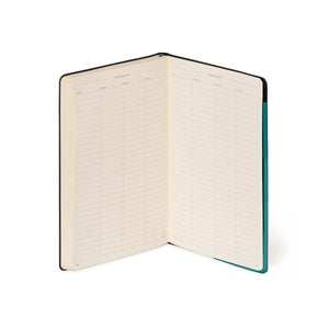 Legami - Çizgili Defter - Tek Renk Yumuşak Kapak - Malakit Yeşili - Benim Defterim