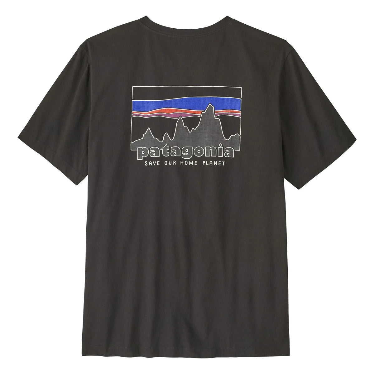 Patagonia – 73 Skyline T-Shirt | Schwarz