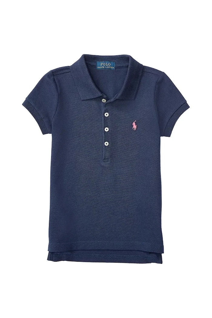 Polo Ralph Lauren Çocuk Pamuklu Polo Yaka Tişört