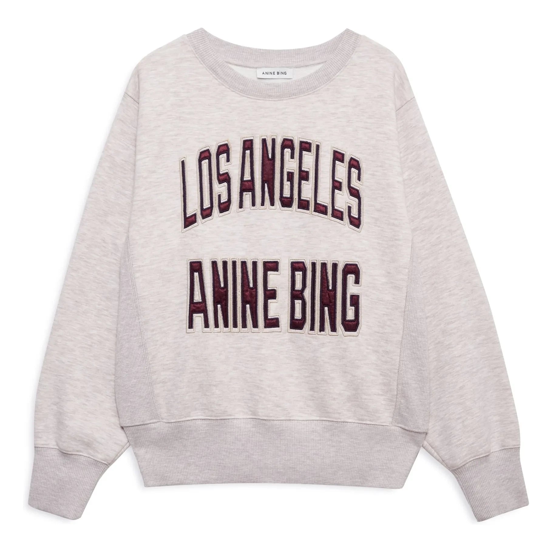 Anine Bing - Harry LA Sweatshirt | Meliertes Beige