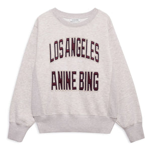 Anine Bing - Harry LA Sweatshirt | Meliertes Beige
