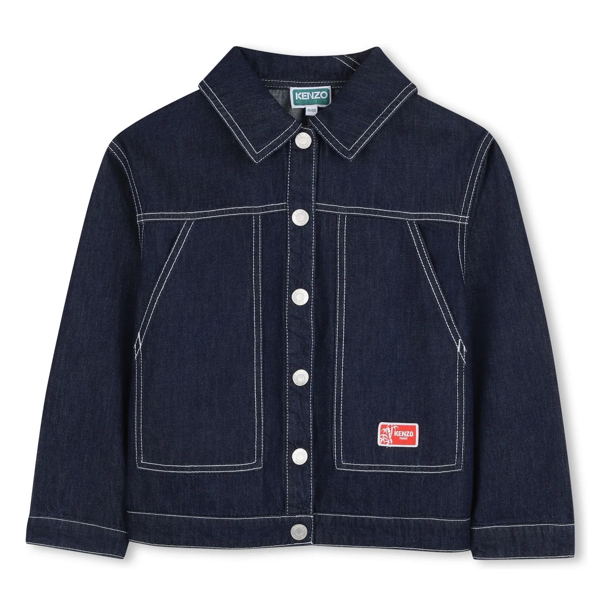 Kenzo - Kenzo Garden Denim Jacke | Dunkelblau